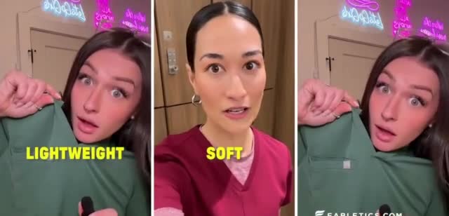 Fabletics 'Stiff, Uncomfortable Scrubs: Scrub Set for $19'