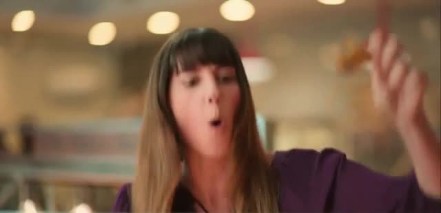 Golden Corral girl in 'Wings to Go'