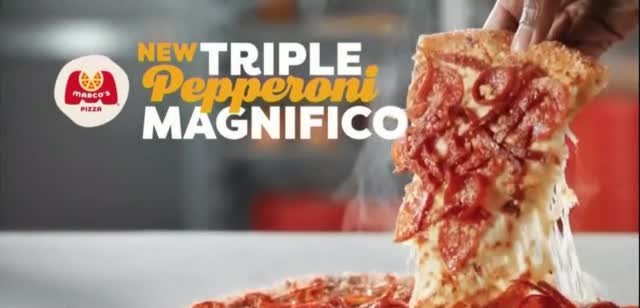 Marco's Pizza Triple Pepperoni Magnifico 'New and Stacked'