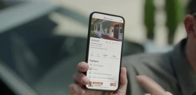 Homes.com actress in 'Billboard: Listing Agent'