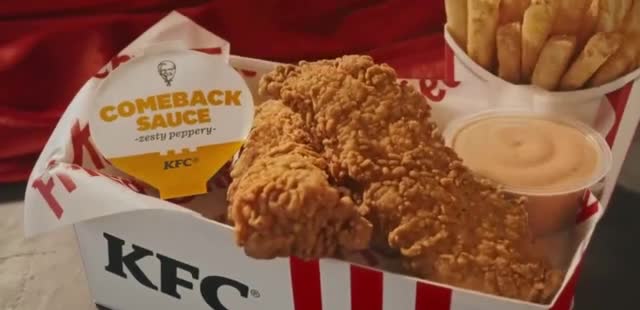 KFC Original Recipe Tenders Box 'Querida María'