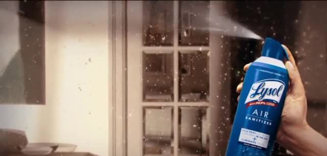 Lysol Air Sanitizer 'Las visitas' 