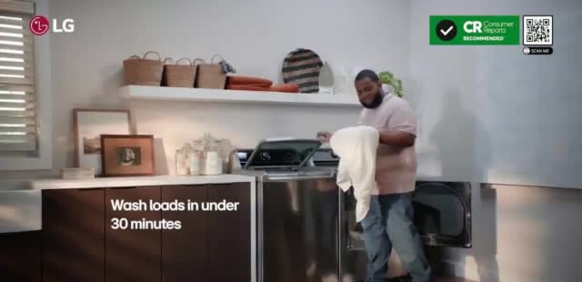 LG Appliances 'Consumer Reports Recommends LG Washers'