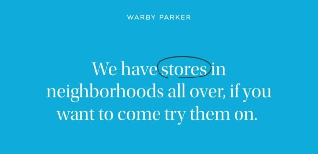 Warby Parker 'Dear Reader'