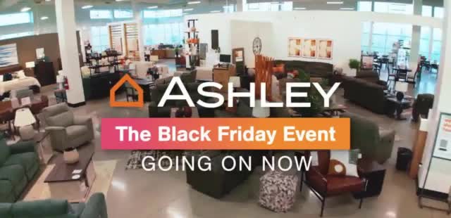 Ashley HomeStore Black Friday Event 'Save up to $1000 Storewide'