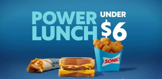 Sonic Drive-In Fun 99 Menu 'Grab a Power Lunch: Under $2'