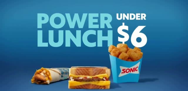 Sonic Drive-In Fun $1.99 Menu 'Ahorra como quieras'