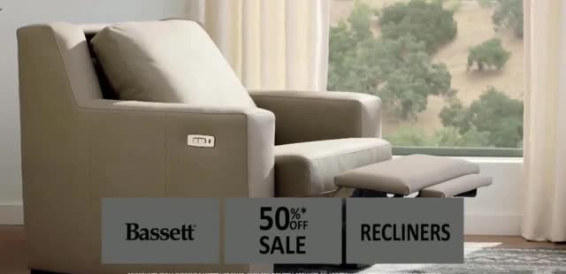 Bassett Thanksgiving Sale '50% off'