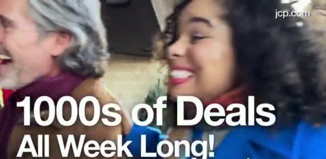 JC Penney Best Black Friday Ever 'All the Fun'