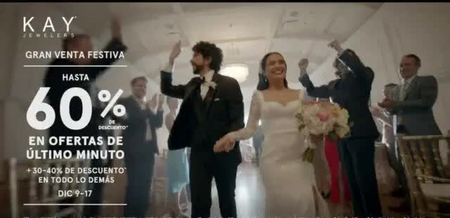 Kay Jewelers Gran Venta Festiva 'Llegando a ti: Hasta 60%'