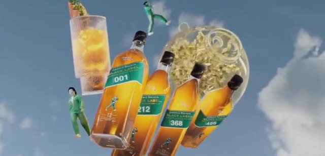 Johnnie Walker Black Label 'Squid Game: Pick Your Player'