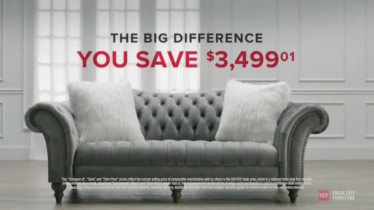Value City Furniture They Feel Comfortable Here Ad Commercial On Tv