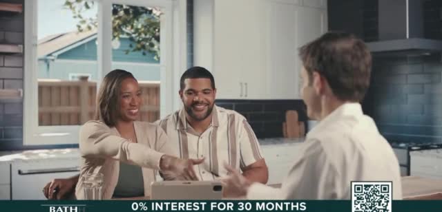 Bath Fitter 'All the Gimmicks: 0% Interest for 30 Months' 