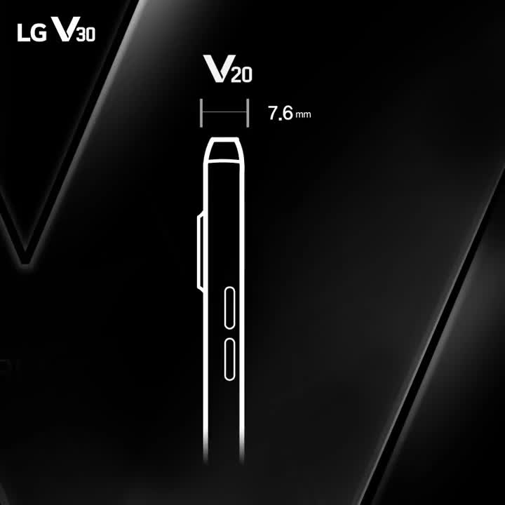  V30: Bold & Minimalism Design