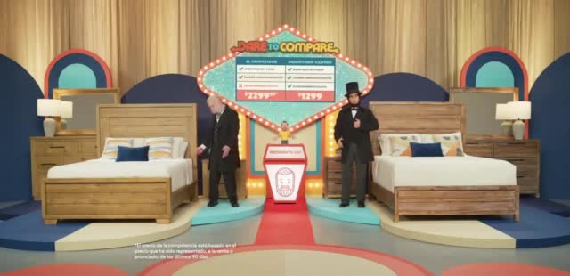 Bob's Discount Furniture Presidents Day Edition 'Dos bellezas rústicas'