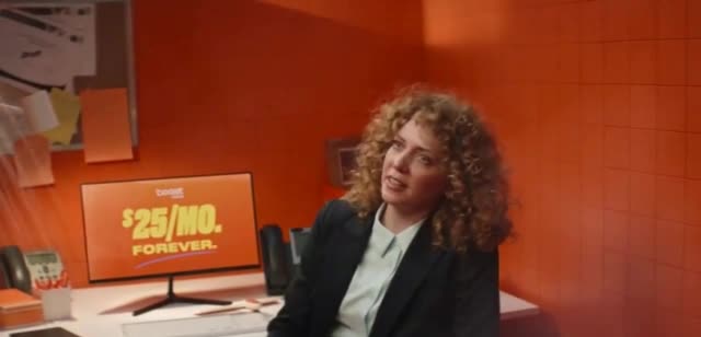 Boost Mobile Unlimited Plan 'Shower Office: $25 per Month'
