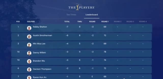 Xfinity 'The Players Championship: Catch Every Moment'