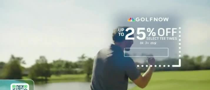 GolfNow 'Ahead of the Game: Up to 25% Off'