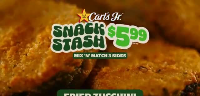 Carl's Jr. Snack Stash 'Munchie Madness: Free in the App' 