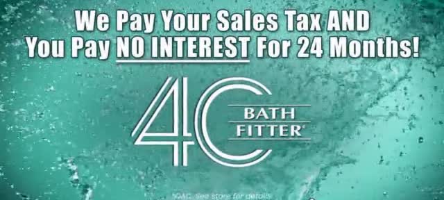 Bath Fitter 'We Pay Your Sales Tax'