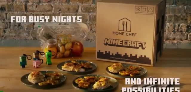 Home Chef 'Minecraft Meals: Level Up Your Game'