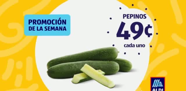  'Promoción de la semana: Pepinos'