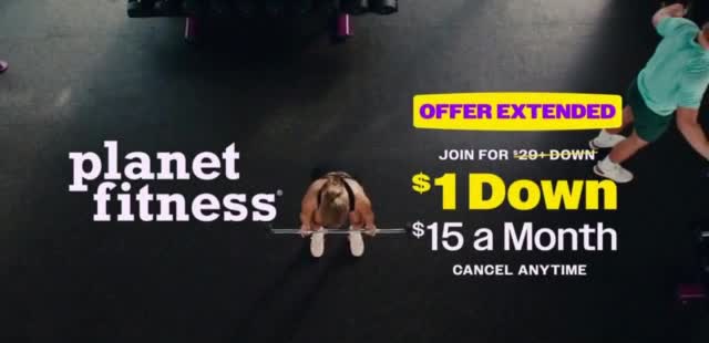 Planet Fitness 'Free Fitness Training: Extended'