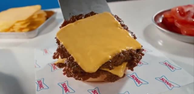 Sonic Drive-In Smasher 'Una hamburguesa mejor'