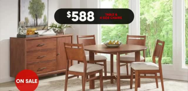 Rooms to Go 'Dining Sets: Add Color and Flair'