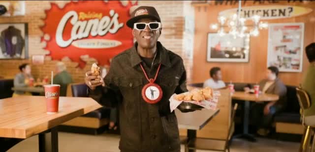 Raising Canes Chicken Fingers 'Cane's O'Clock' Featuring Flava Flav