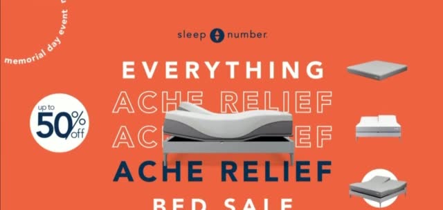 Sleep Number Everything Smart Bed Sale 'Memorial Day: Up to 50% Off'