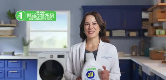 All Laundry Detergent Free Clear 'Skin Advice With Dr. Zubritsky'