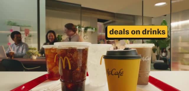  'Deals on Drinks: $1.49 Any Size Soft Drink'