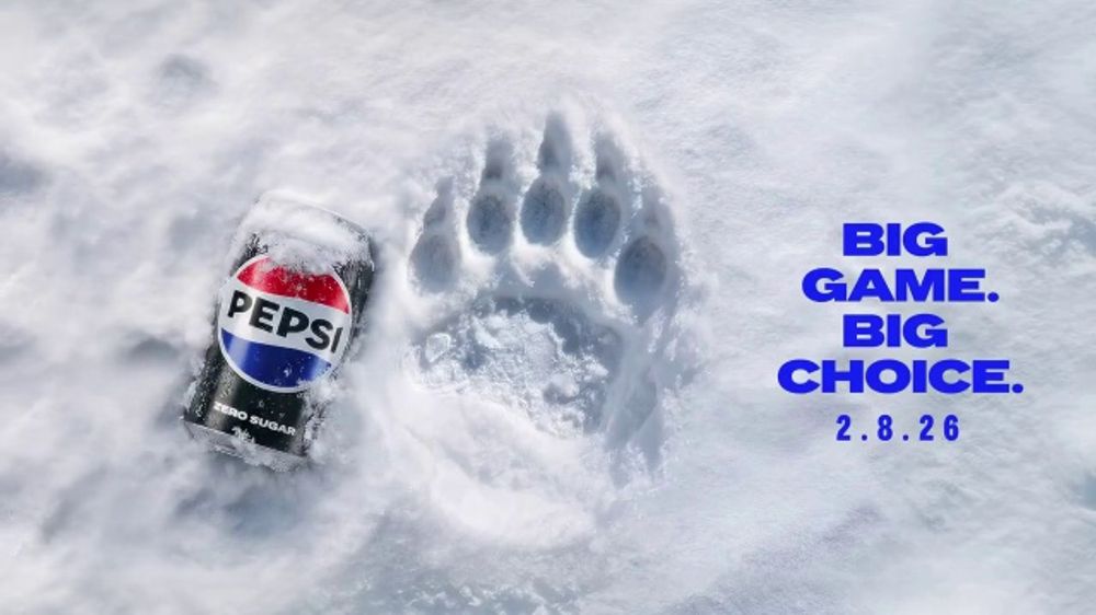 Pepsi Zero Sugar Super Bowl 2026 Teaser “Big Game. Big Choice.”