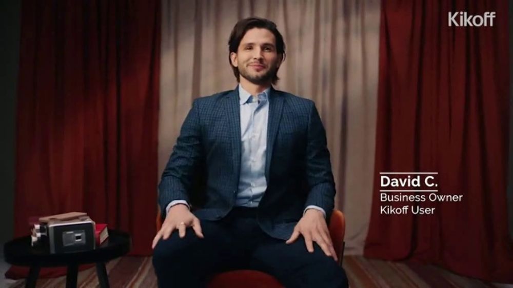 Kikoff David Biz Man (2026) – Credit Service Ad