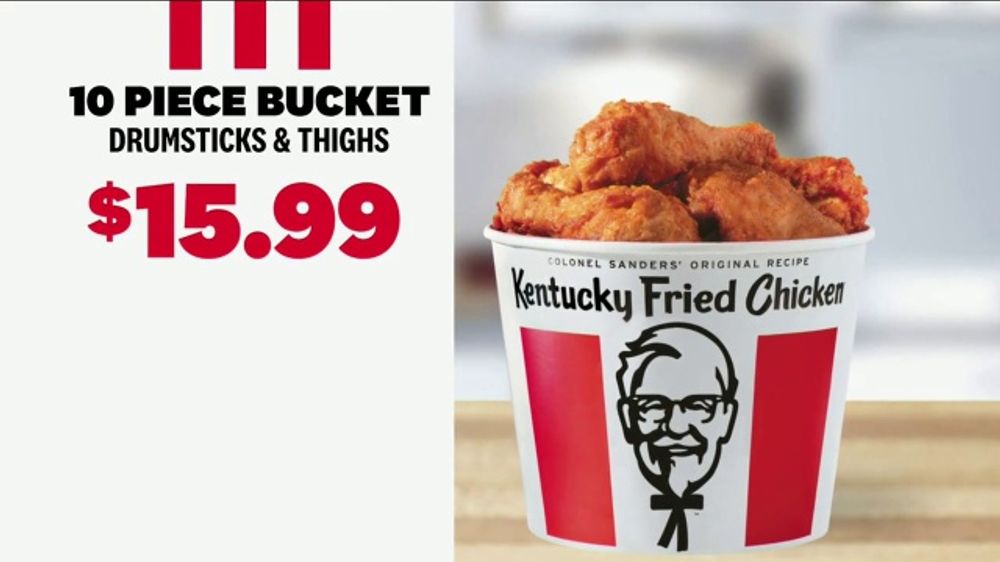 KFC 10 Piece Bucket: No Wrong Answers