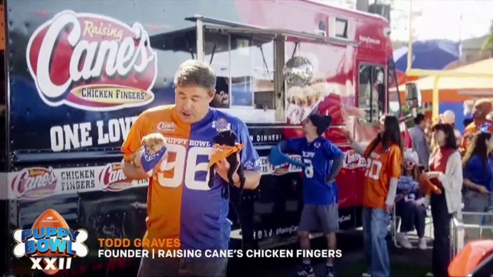 Raising Canes 🐶 Puppy Bowl XXII: Tail Gate