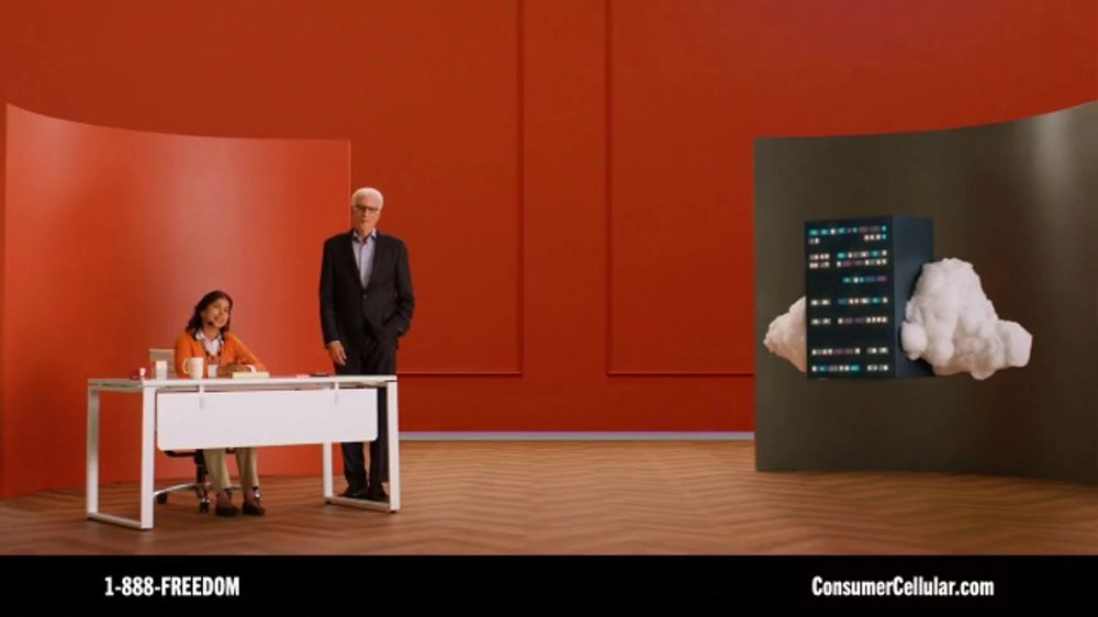 Consumer Cellular 📱 Beep Boop Bop (featuring Ted Danson)