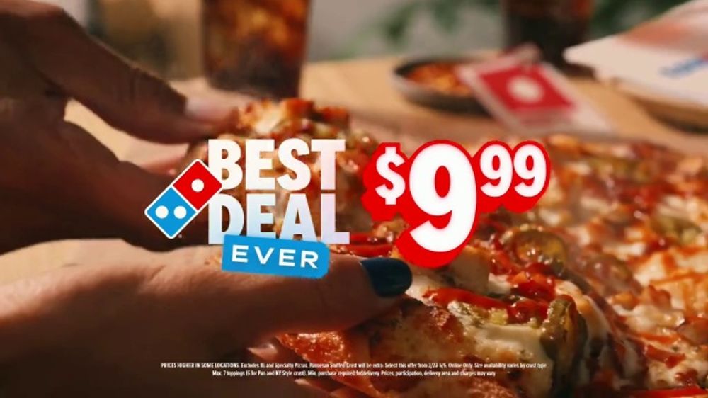 Domino´s Pizza Best Deal Ever: Pick Your Crust $9.99 (2026)