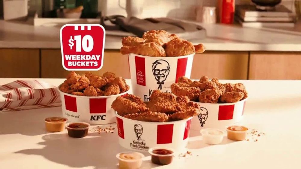 KFC Let the Colonel Do the Cooking: $11 Weekday Buckets (2026)