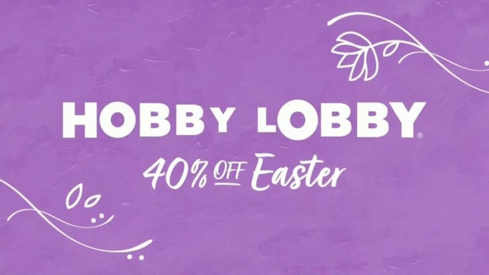 Hobby Lobby Extra Joy: 40% Off Easter (2026) – Seasonal Retail