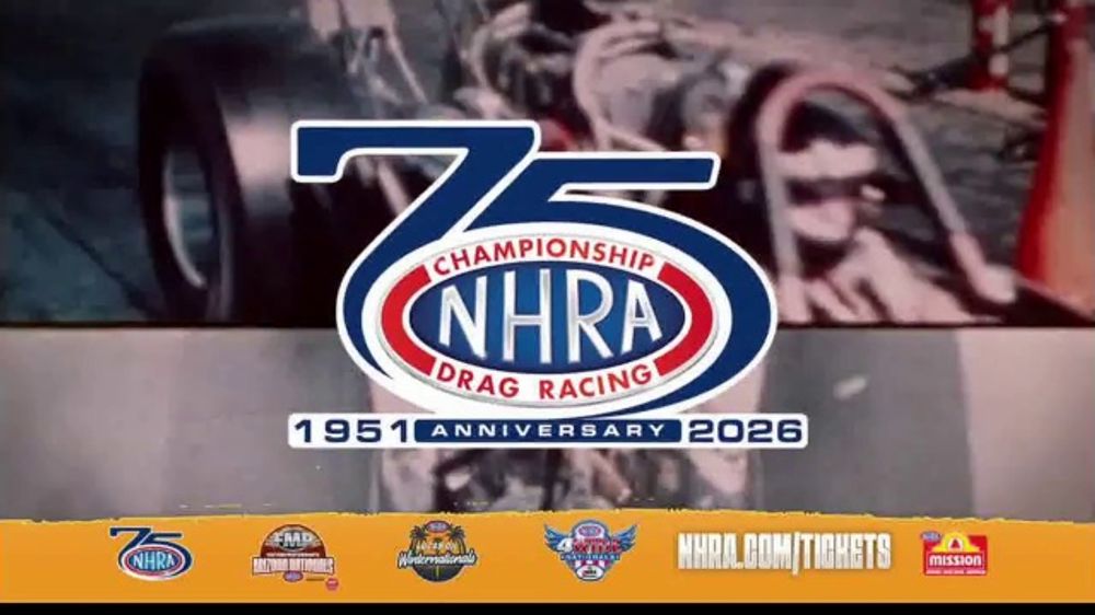 NHRA 75 Years: What Are You Waiting For? (2026) – Motorsports Anniversary