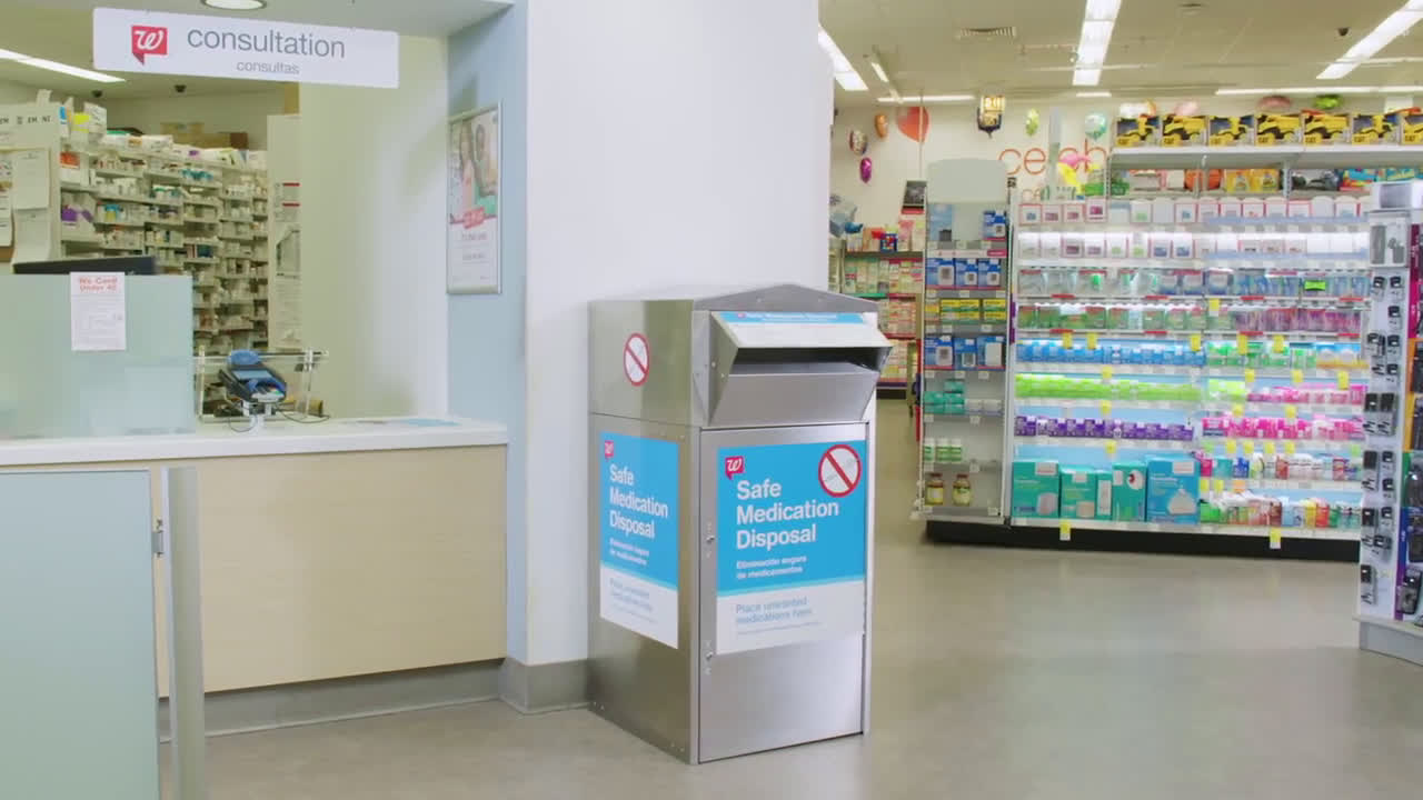 Walgreens How to Dispose of Your Drugs Safely Correctly Ad Commercial on TV