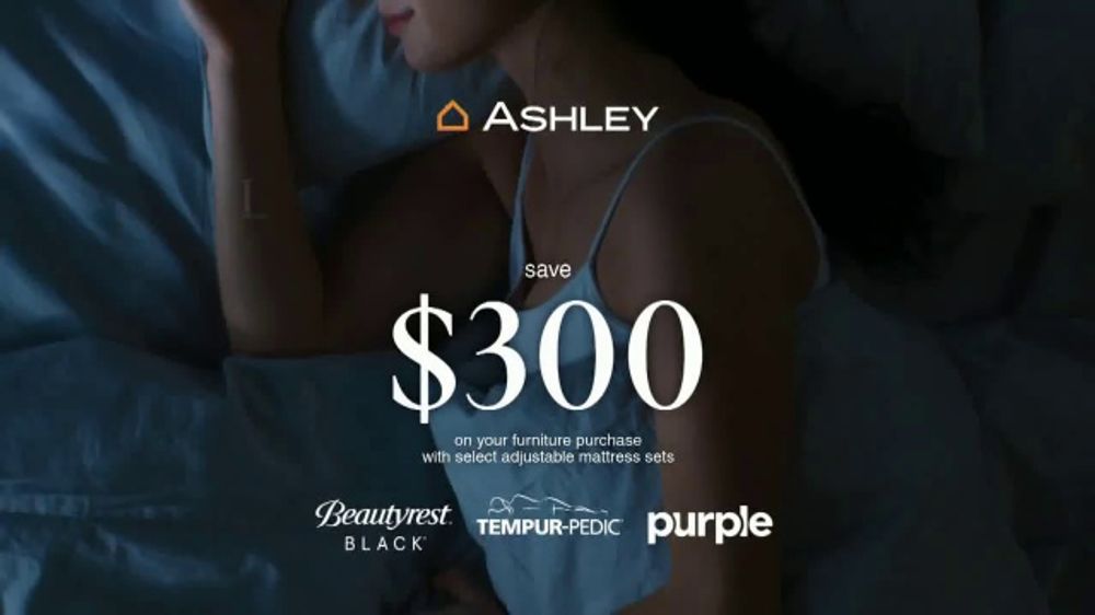 Ashley HomeStore Luxury Sleep Celebration: Indulge & Save $300 (2026)