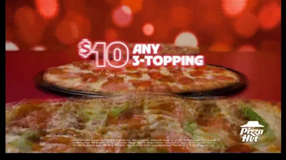 Pizza Hut  $10 Large Any Three Toppings: Your Choice (2026) 