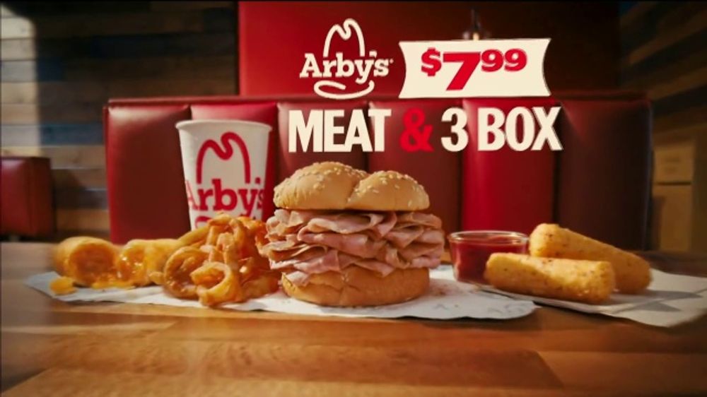 Arby's Meat and Three Box: More Meal for Your Money – Roast Beef + 2026