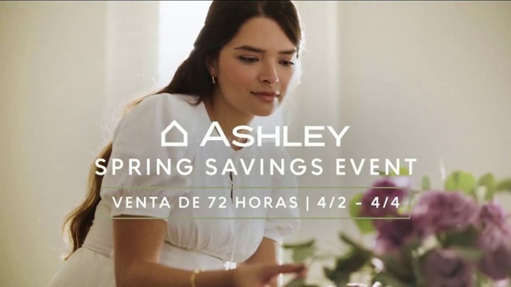 Ashley HomeStore Spring Savings Event: “Hasta 25% en toda tu compra” (Spanish) – 2026