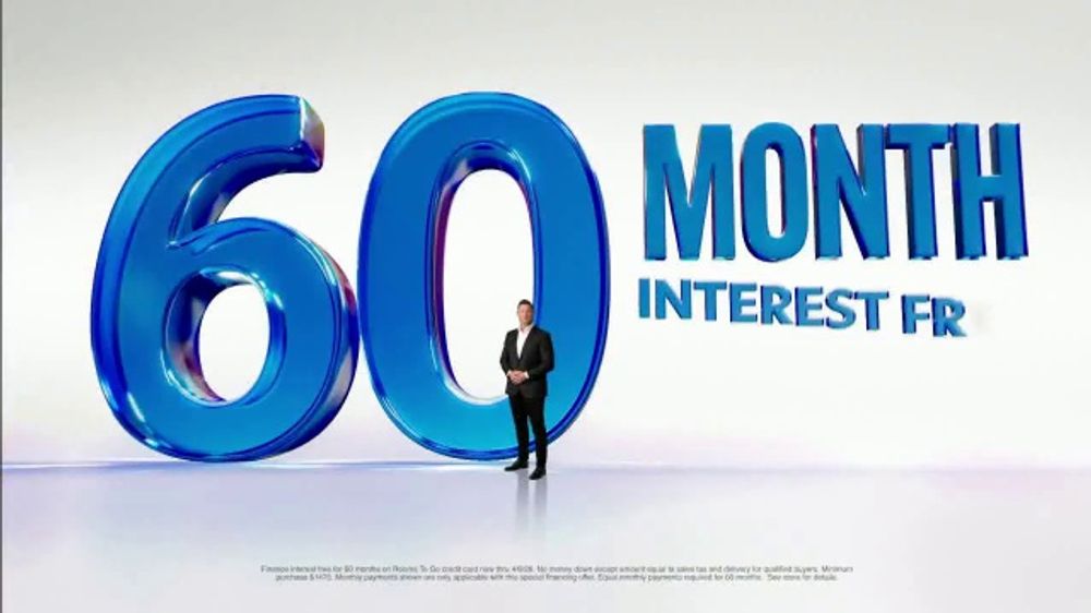 Rooms to Go Anniversary Sale “Don’t Miss: 60 Month Interest Free Financing” Ft. Jesse Palmer – 2026