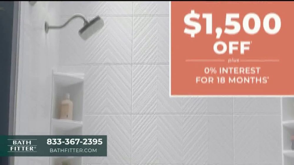 Bath Fitter “What You’re Looking For: $1,500 Off” 2026 