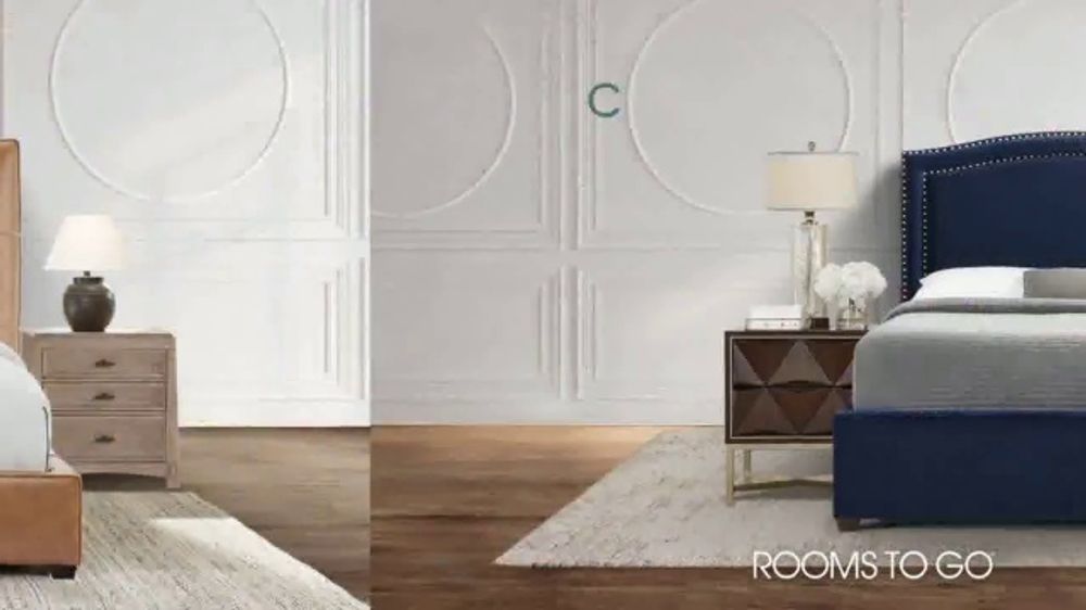 Rooms to Go Sleep Sale – Change Your Bedroom: Upholstered Beds – 2026